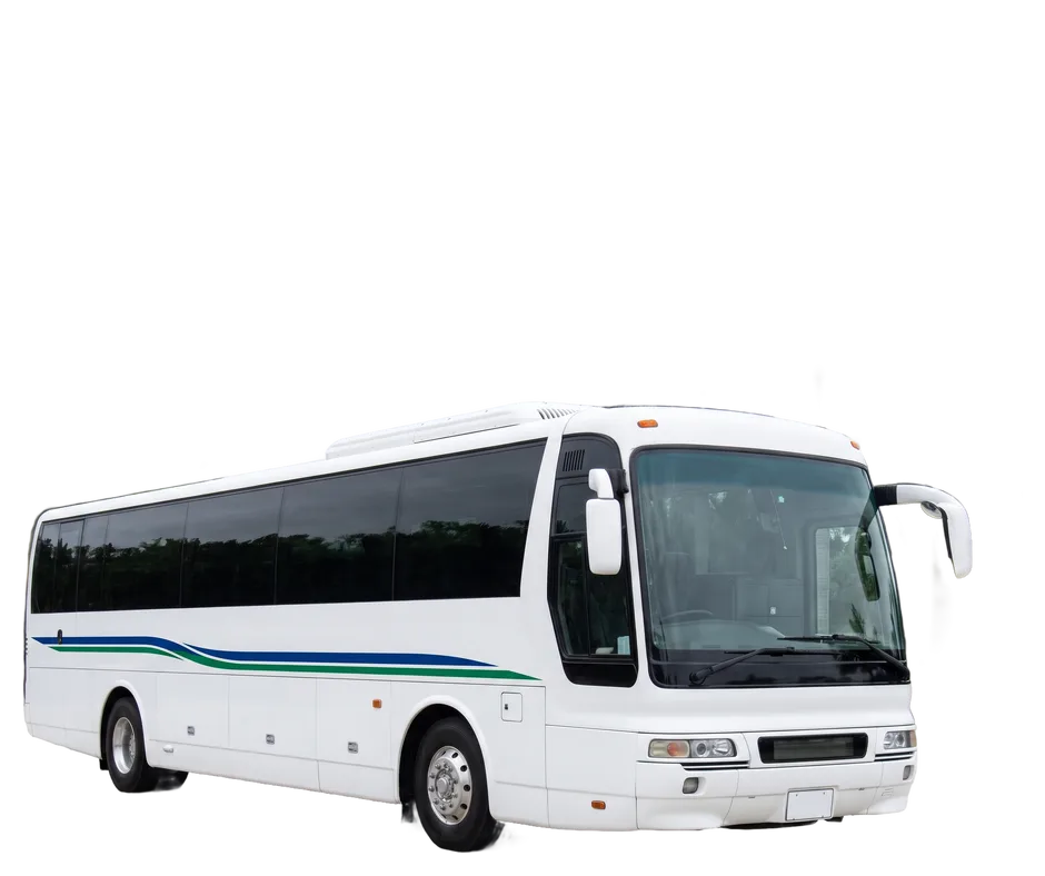 45-seater coach bus with professional driver in Singapore