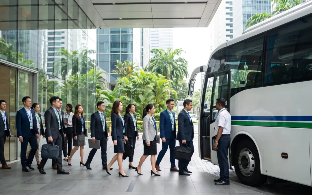 The Executive’s Guide to Corporate Bus Charter in Singapore (2026 Edition)